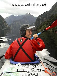 légende: Isa kayaking sur Doubtful Sound Fiordland 01
qualityCode=raw
sizeCode=half

Données de l'image originale:
Taille originale: 193863 bytes
Temps d'exposition: 1/100 s
Diaph: f/280/100
Heure de prise de vue: 2003:03:22 14:58:51
Flash: oui
Focale: 42/10 mm
